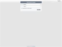 Tablet Screenshot of correo.gira.net
