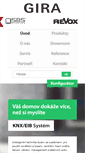 Mobile Screenshot of gira.cz