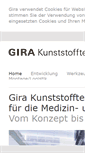 Mobile Screenshot of kunststofftechnik.gira.de